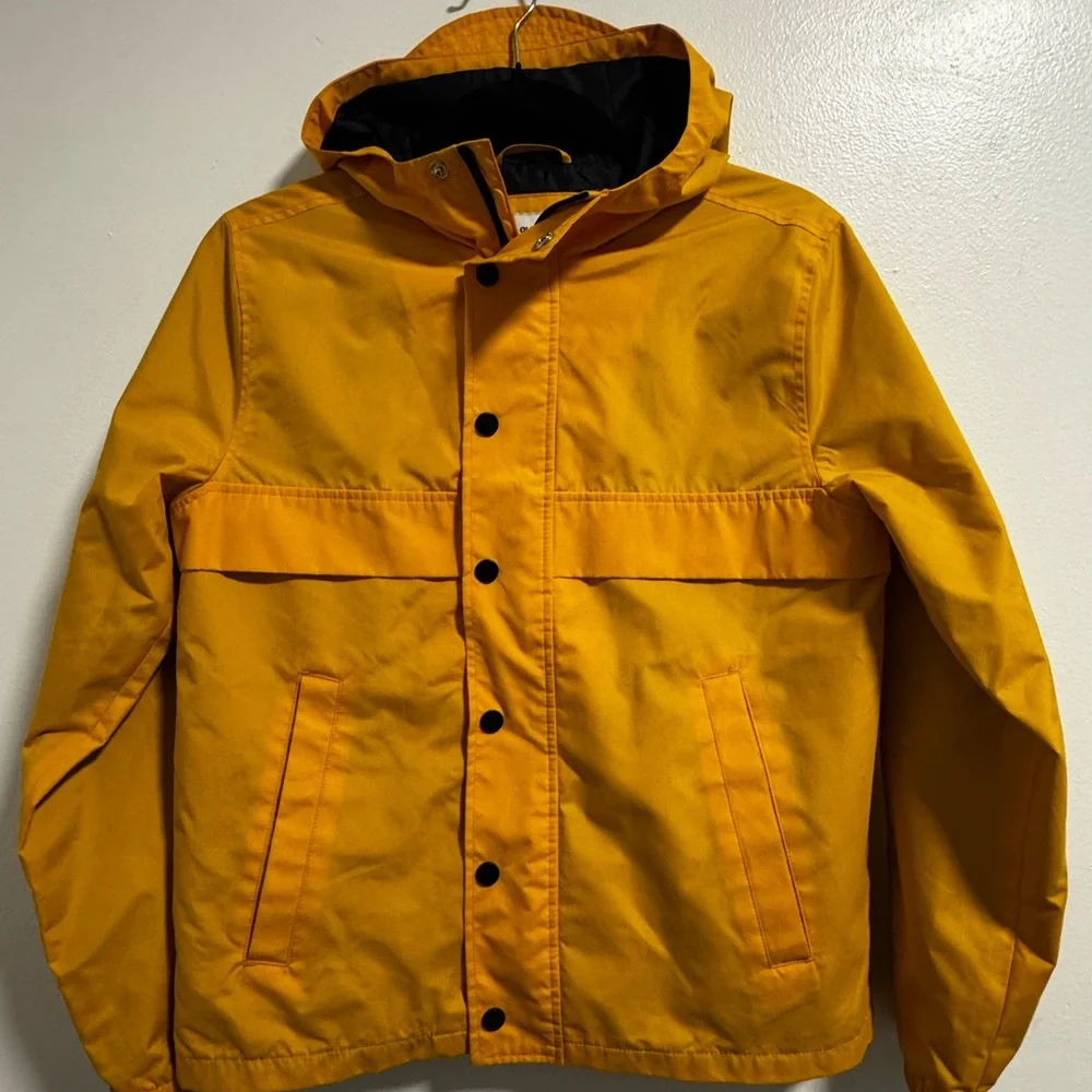 Old Navy big boy Yellow Hooded Jacket